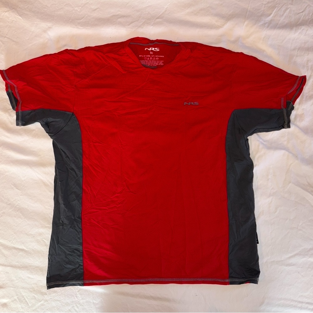 Men's NRS Red and Black Shirt